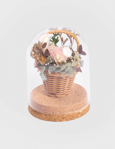 Dôme en Verre Panier Amore Mio