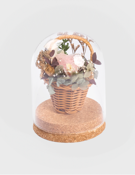 Dôme en Verre Panier Amore Mio