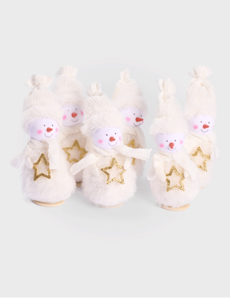 Bonhomme de neige blanc
