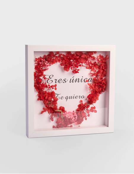 Cadre de fleurs séchées | Ideefleur SL