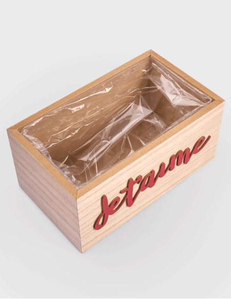 Boîte en Bois Je t'aime | Ideefleur SL