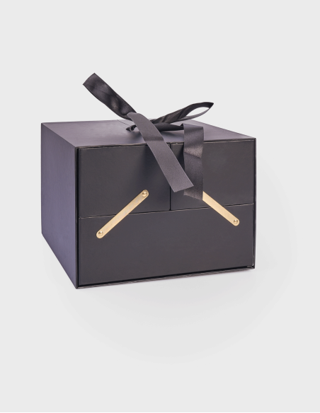 Boîte Noir en Carton I Love U | Ideefleur SL