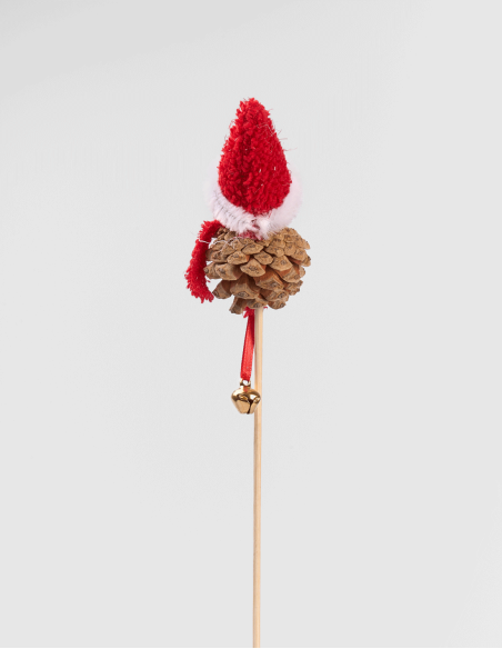 Pique Pomme de Pin Snowman