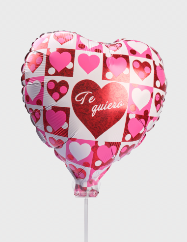 Ballon Mini Coeurs Te Quiero 32