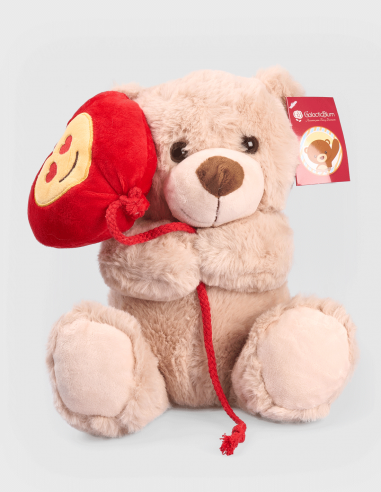 Peluche Ours avec Ballon Loved