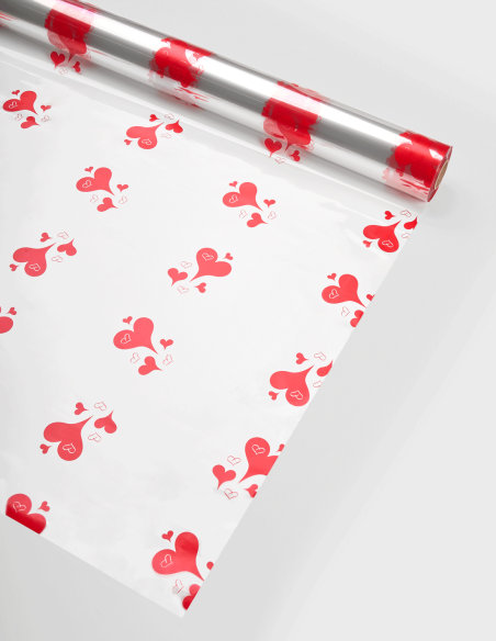 Cellophane Transparent - Mod. Coeur 1