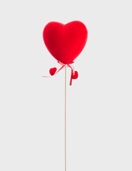 Pique Coeur en Velours