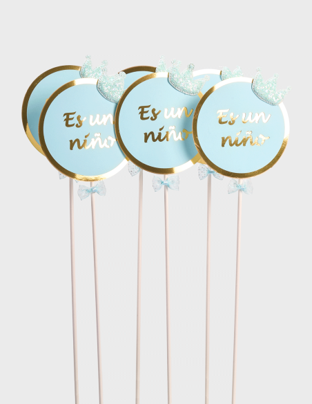 Pick es un Niño / Es una niña (6 Unds)