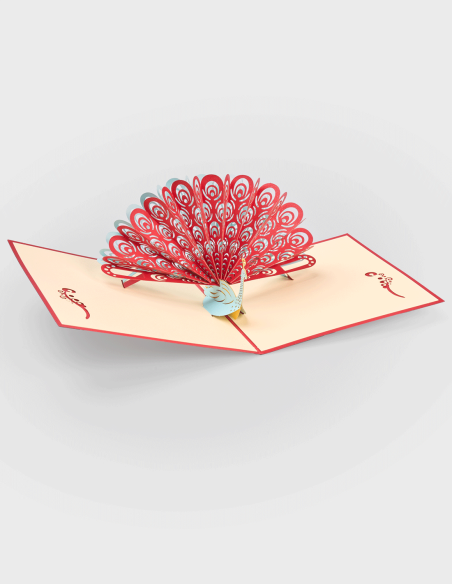 Tarjeta Peacock
