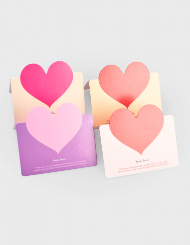 Tarjetas Corazones