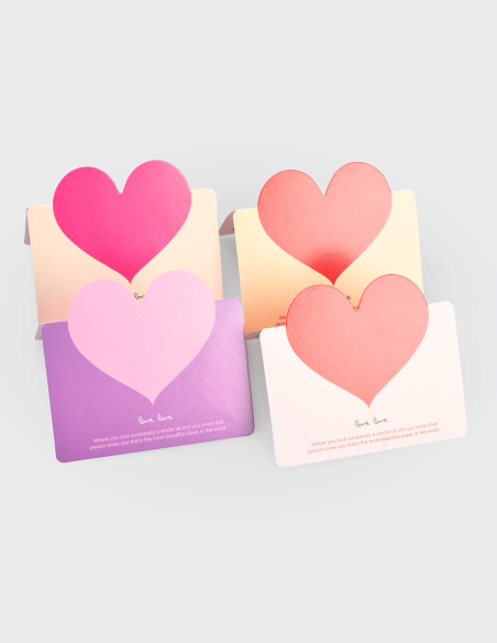Tarjetas Corazones