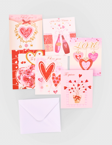 Cartes Livres Ensemble Saint Valentin