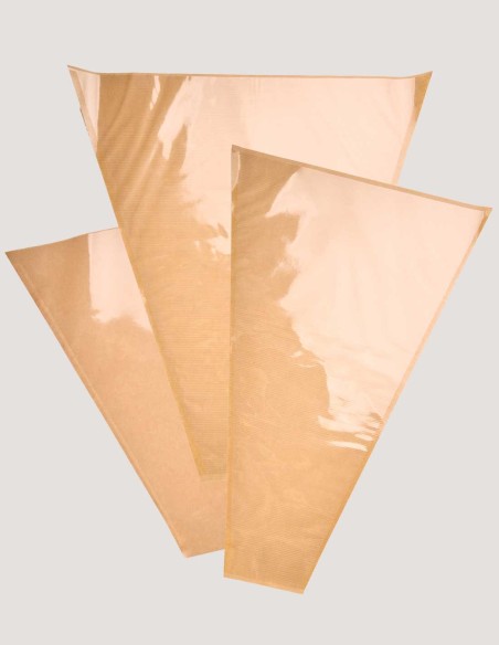 HOUSSE À BOUQUET - KRAFT TRANSPARENT (50 unités.)