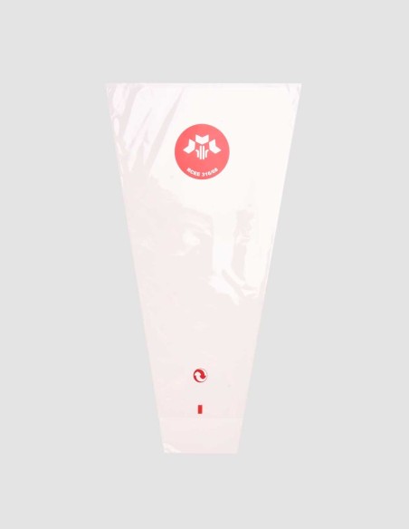 Housse Bouquet Transparent à logo