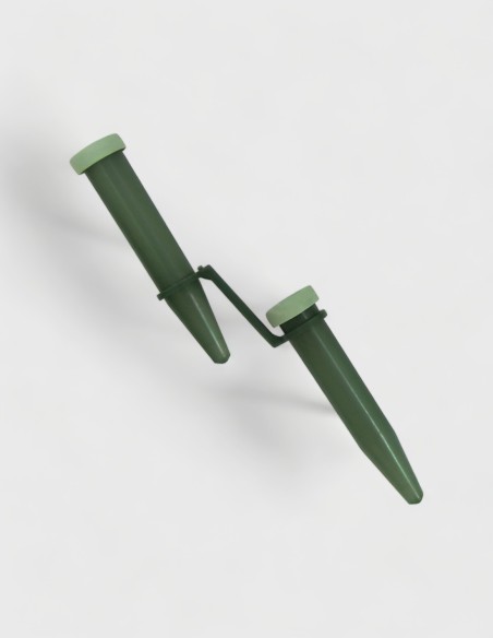 DOUBLE TUBE AVEC CAPUCHON, 1,5 cm DIAM.