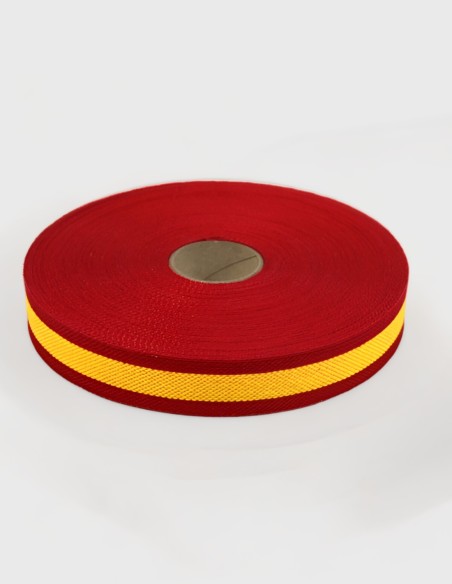 Ruban Coton Drapeau Espagne
