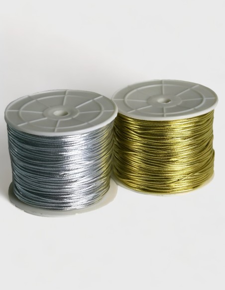 Rollo cordón metal 2mm