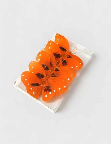 Pack de 6 Papillons avec aimants.