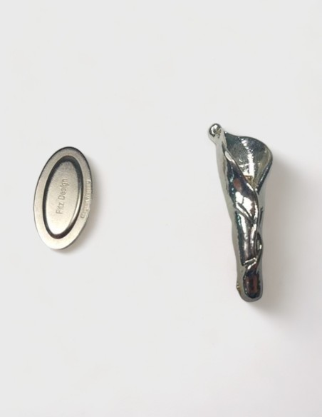 Boutonnière aimant Cala Argent