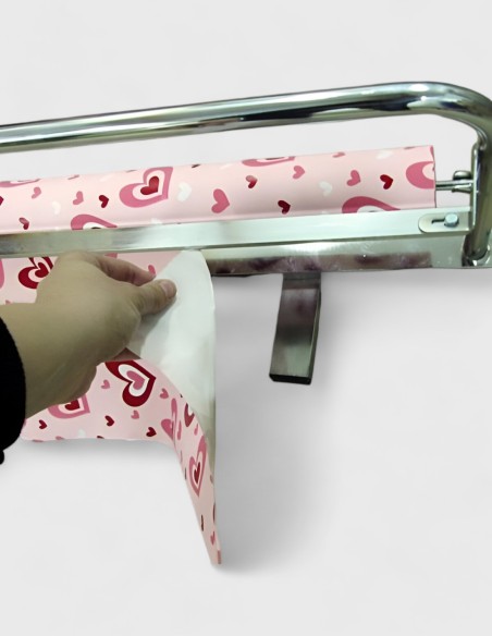 TISCH-ABROLLER FÜR PAPIERROLLEN - MAXIMALE BREITE 80CM