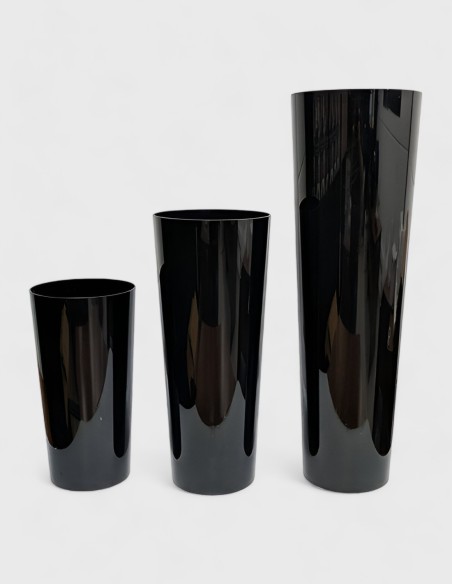 Vase Transparent en Plastique Tecarflor