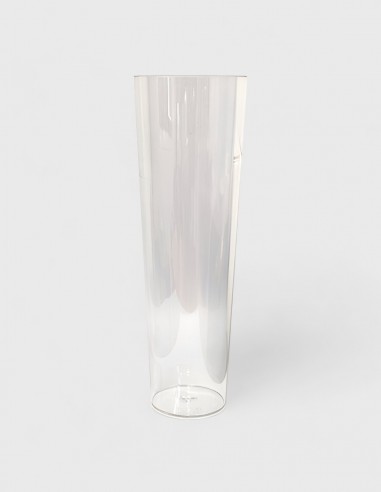 TECARFLOR TRANSPARENT KUNSTSTOFF VASE