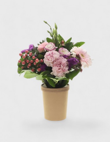 Vase en Carton avec Couvercle