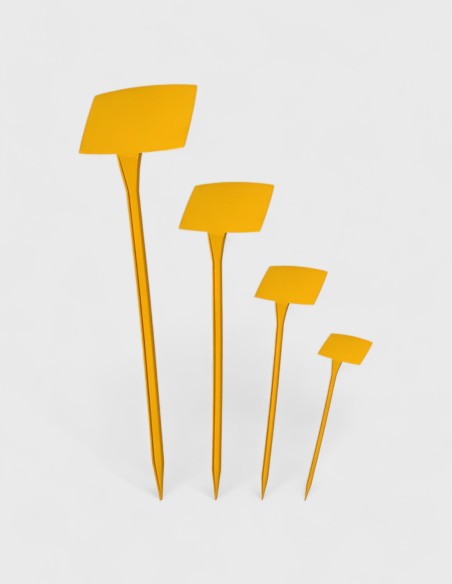 PORTE ÉTIQUETTES PIQUE JAUNE