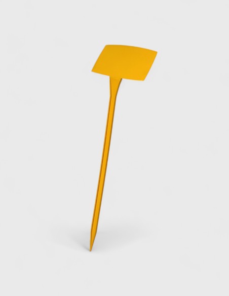 PORTE ÉTIQUETTES PIQUE JAUNE
