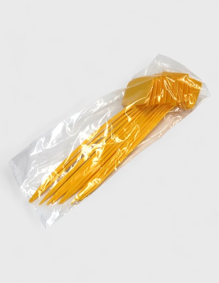 PORTE ÉTIQUETTES PIQUE JAUNE