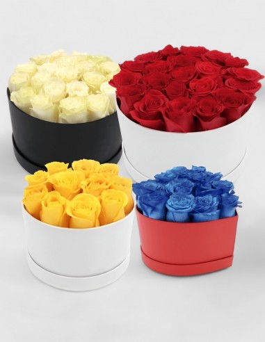 Coffret Roses Stabilisées