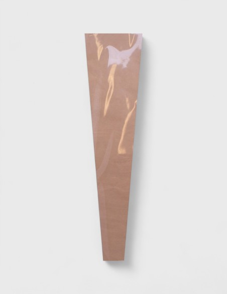 Einzeln verpackte Rosentüte aus Kraftpapier