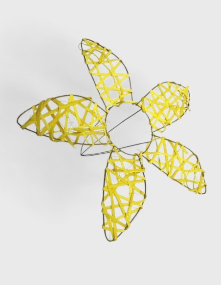 Porta bouquet flor madera