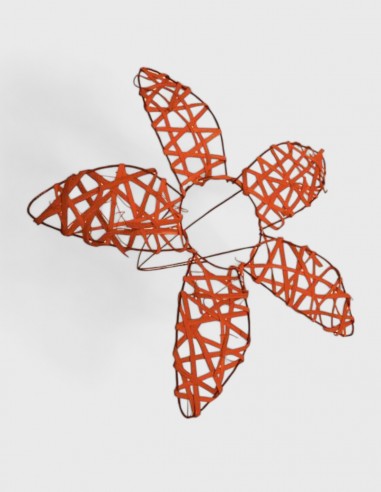 BOUQUET HALTER BLUMENFORM AUS HOLZ