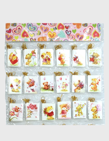 Cartes Saint Valentin Ours (240 Unds)