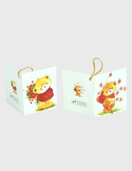 Tarjetas San Valentín Osos (240 Unds)