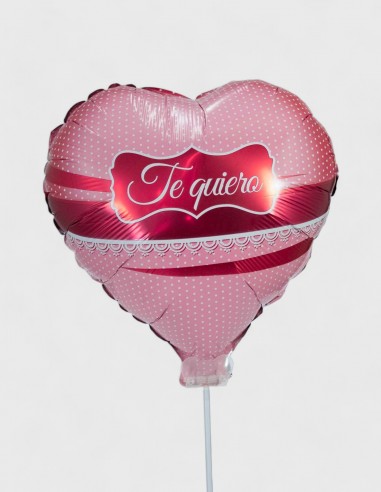 DEKORATIVE LUFTBALLONS (45 CM.) "TE QUIERO" 14