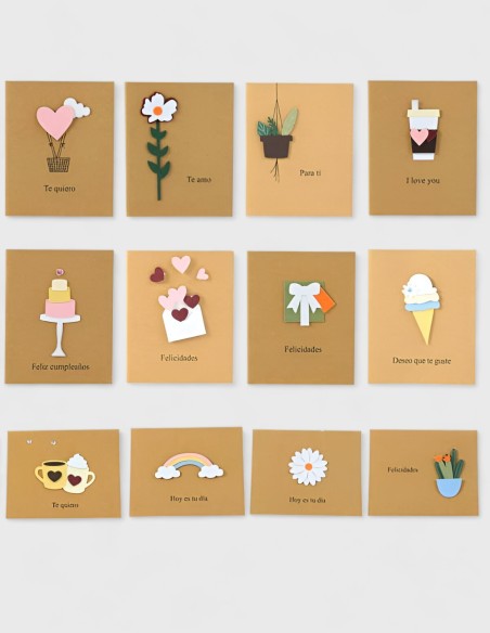 cartes kraft
