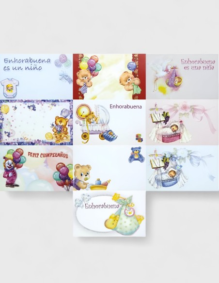 Cartes Brillantes Bébé (Mod. Bébé)