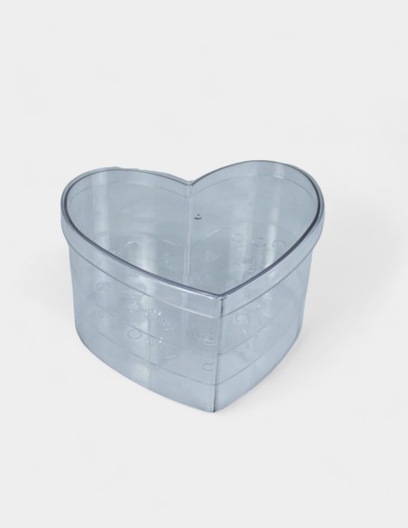 Boîte Acrylique Coeur 16 Tiges | Ideefleur SL