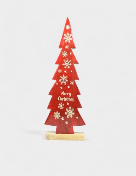 Fröhliche Weihnachten – Christbaumschmuck aus Holz