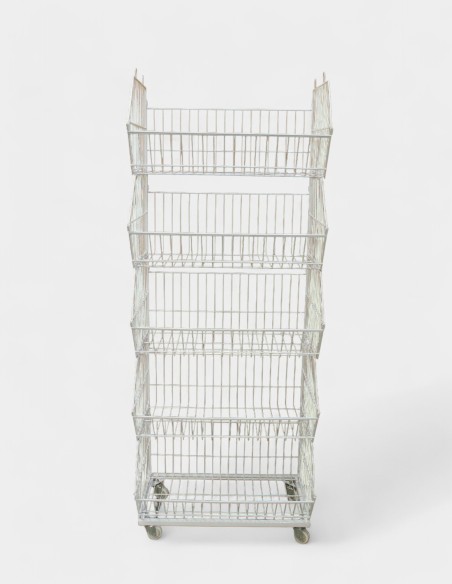 Presentoir Panier en Grille