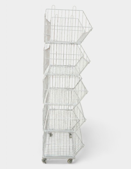 Presentoir Panier en Grille