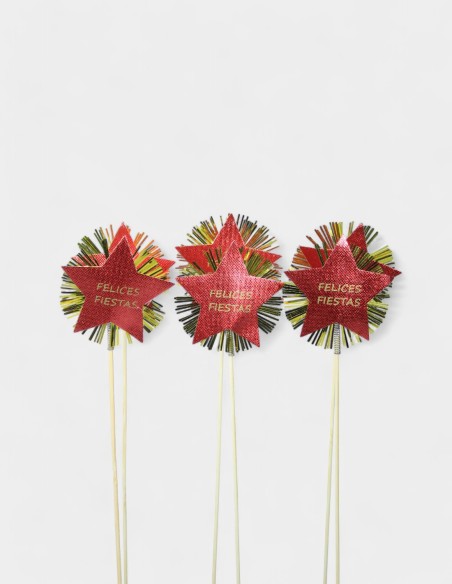 Pique Etoile Joyeuses Fêtes