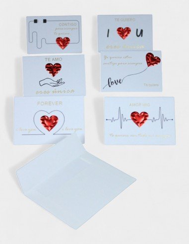 Ensemble de Cartes de Saint-Valentin