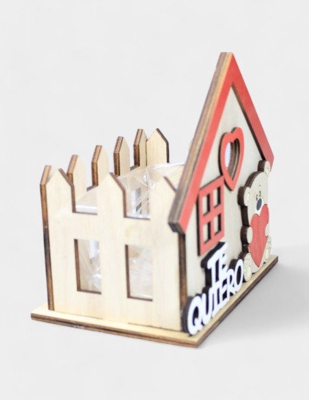 Coffret en Bois Ours Te Quiero
