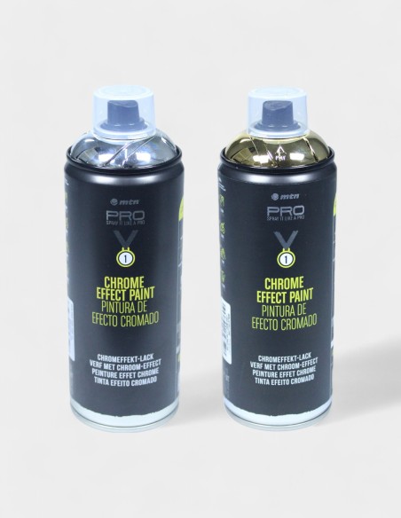 Spray de Pintura MONTANA Efecto Cromado