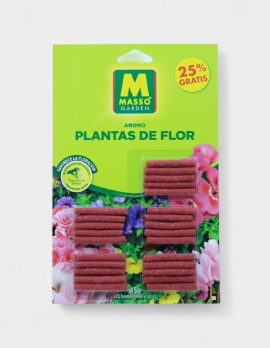 Bâtonnets d'engrais pour Plantes Fleurs