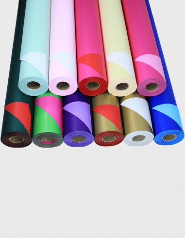 Cellophane Synthétiques Bi-Colore