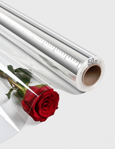 Cellophane Transparent 35 Microns - 3 mesures